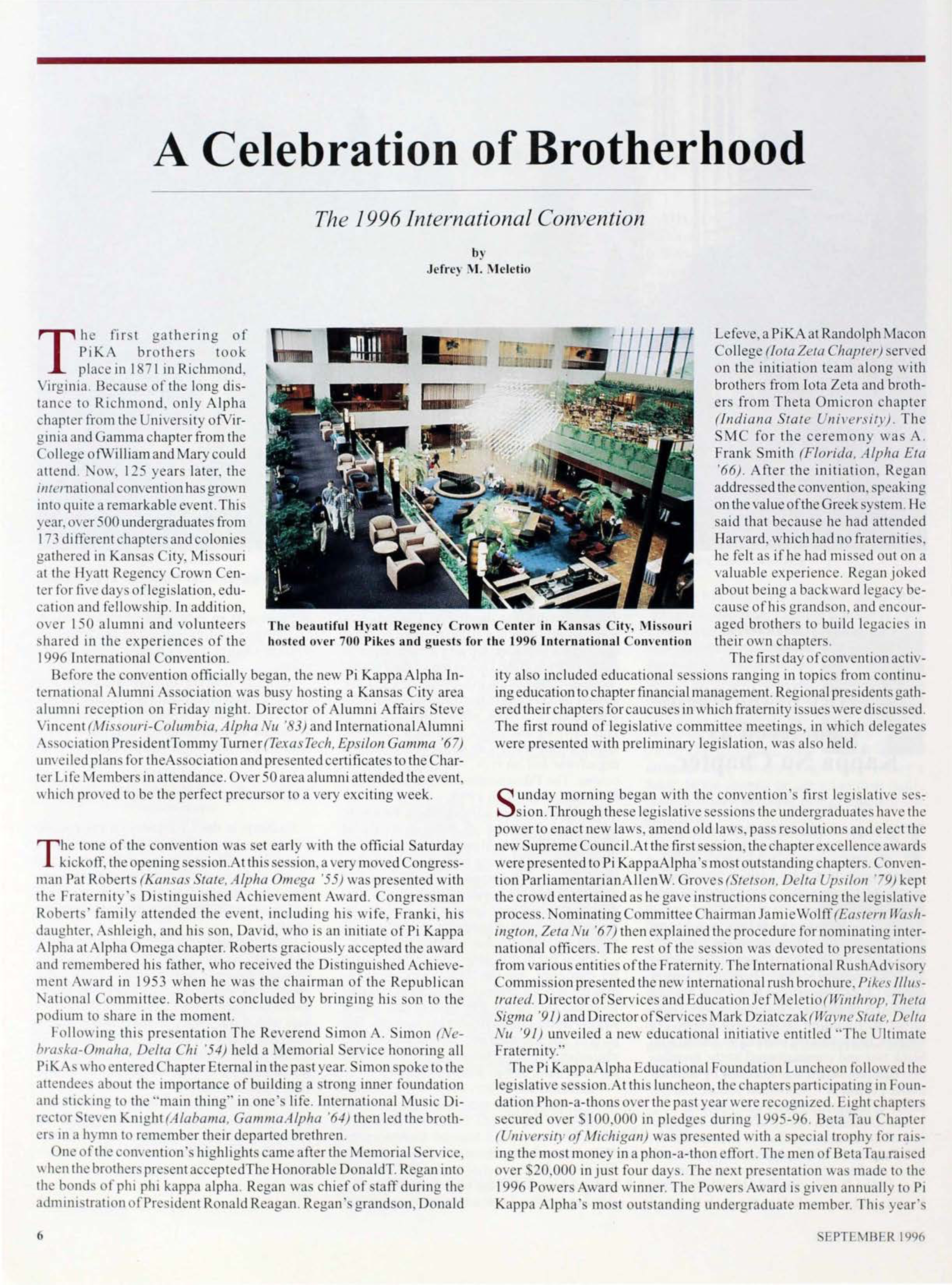 A Celebration of Brotherhood